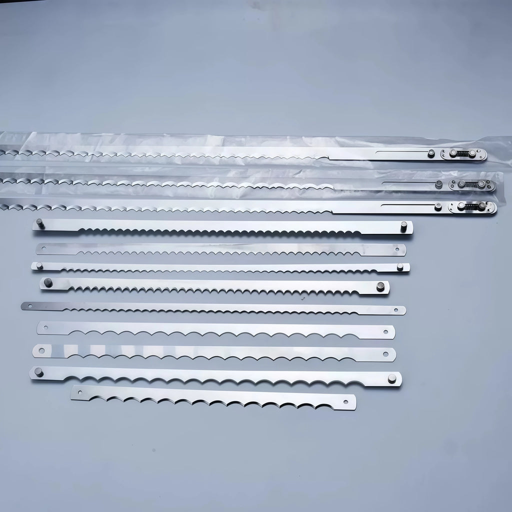 10 PCS Bread Slicer Blades Bread Slicer Blades Stainless Steel Bread Slicer Blades for Oliver Machine