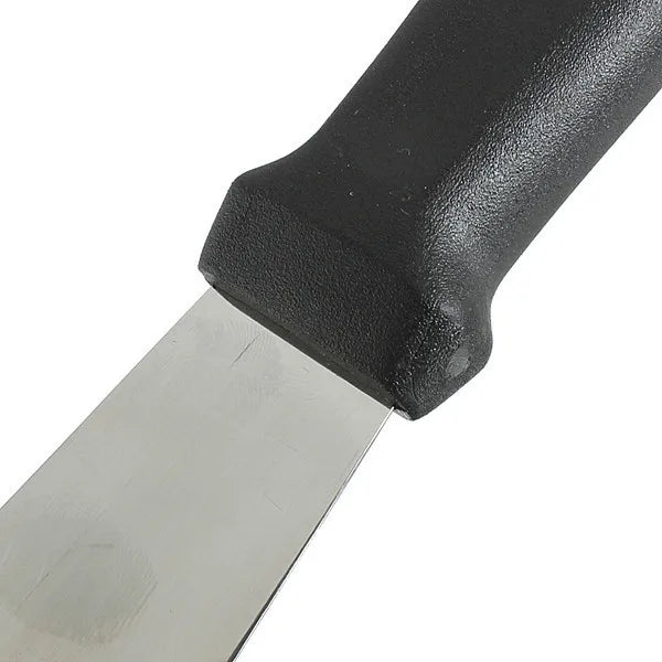 1pcs New Stainless Steel Spatula With Plastic Handle,Butter Icing Baking Knife,Cream Straight Spread Smoother