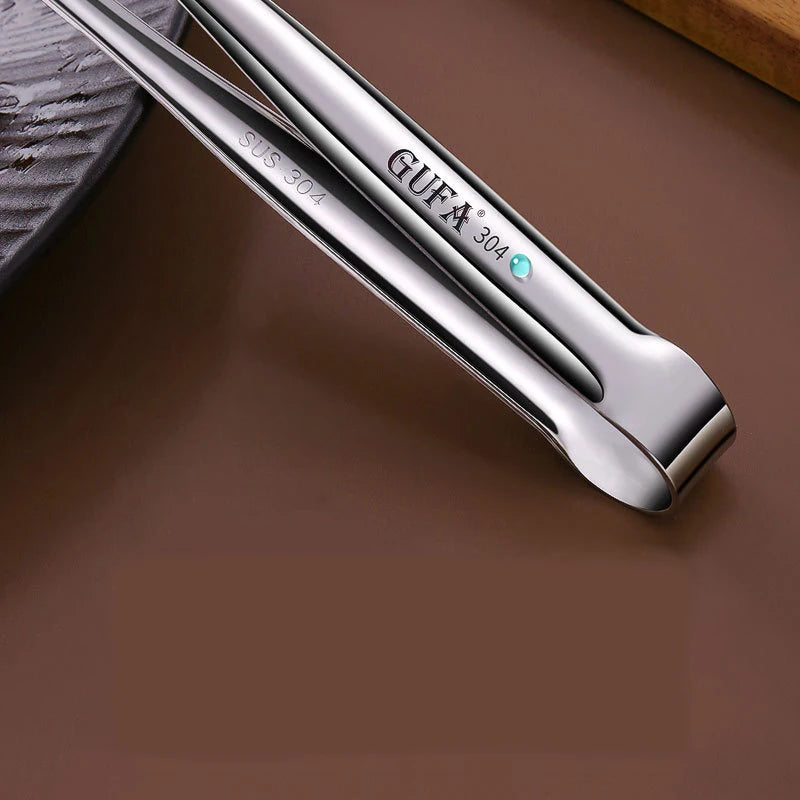 Grill Tongs Meat Culinary Nippers Camping Dishes Stainless Bruseptsy For Food Kitchen Clip Utensils Skewer Barbecue Accesories