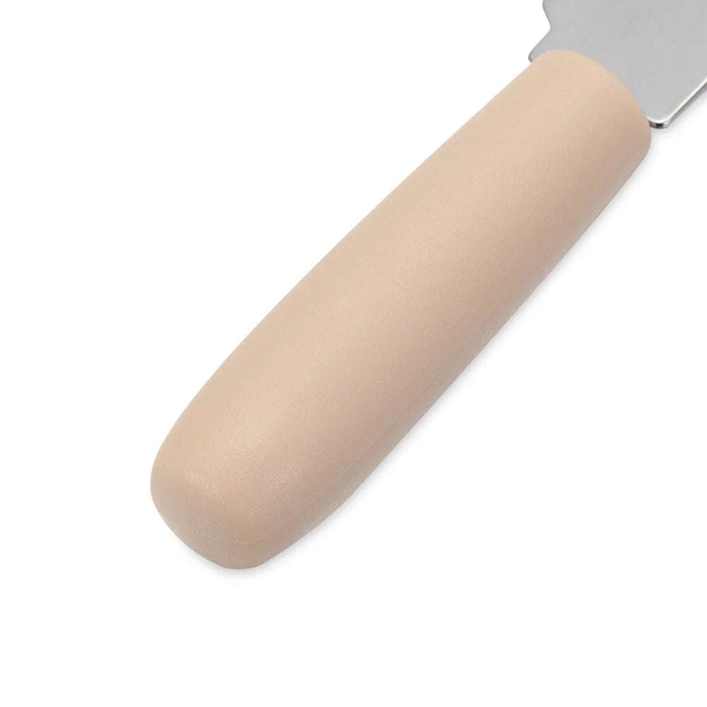 1PC Mini Stainless Steel Spatula Scraper Knives Breakfast Sandwich Cheese Slicer Spreader Butter Knife With Plastic Handle