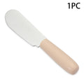 1PC Mini Stainless Steel Spatula Scraper Knives Breakfast Sandwich Cheese Slicer Spreader Butter Knife With Plastic Handle