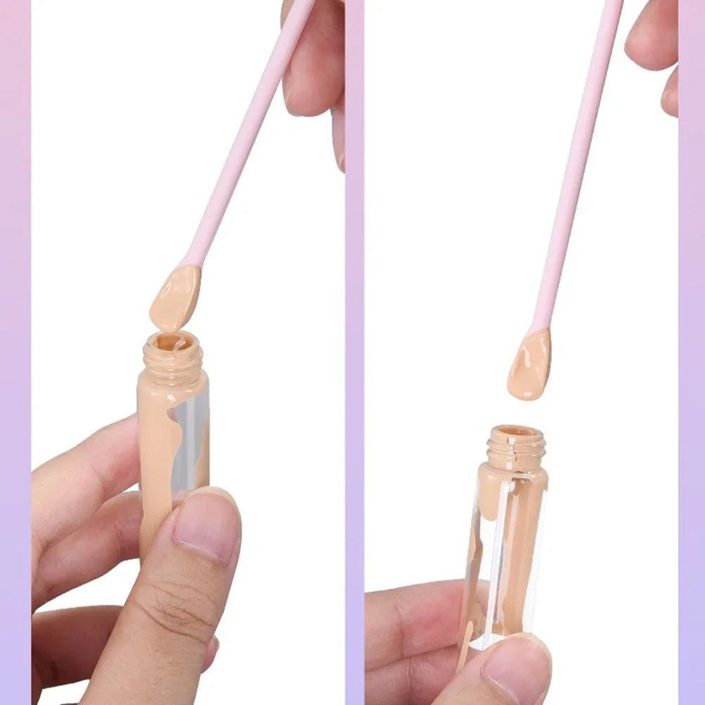 Face Mask Brush Cosmetic Last Drop Scoop Beauty Tools Silicone Spatula Deep Bottle Scraper Cosmetics Spoon Makeup Brushes