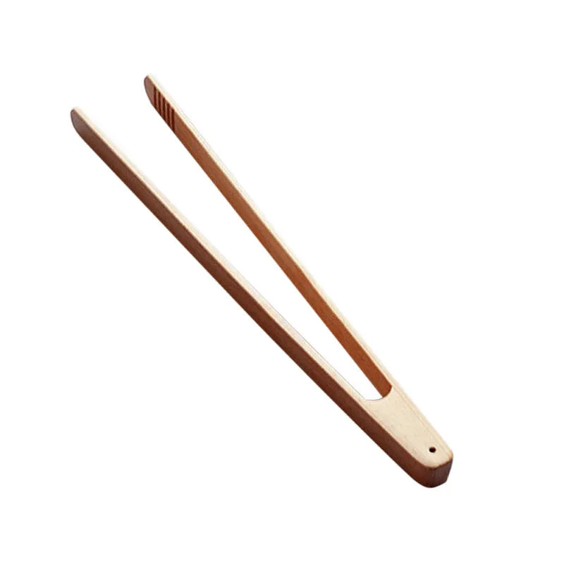 Multipurpose Wooden Tongs Food Clip Kitchen Utensils For Grilling Baking Restaurant Home Dining Bar Tools Wooden Food Tongs