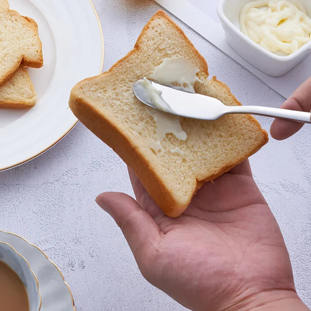 1/5PCS Stainless Steel Butter Cutter Jam Spreaders Cream Cutter Utensil Cheese BreadKnife Western Food Tableware Kitchen Gadgets
