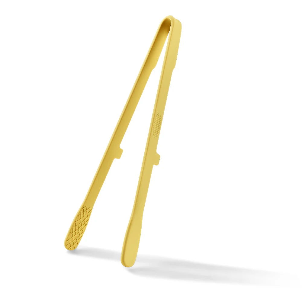 1Pc Silicone Grill Tongs Non-Stick Food Bread Clip Heat Resistant BBQ Salad Cooking Serving Clamp Steak Pasta Clip For Kitchen