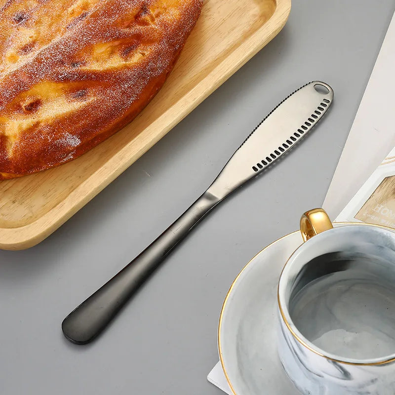 430 stainless steel tableware, butter knife, cheese knife, cream piping knife, butter knife, baking oil scraper knife