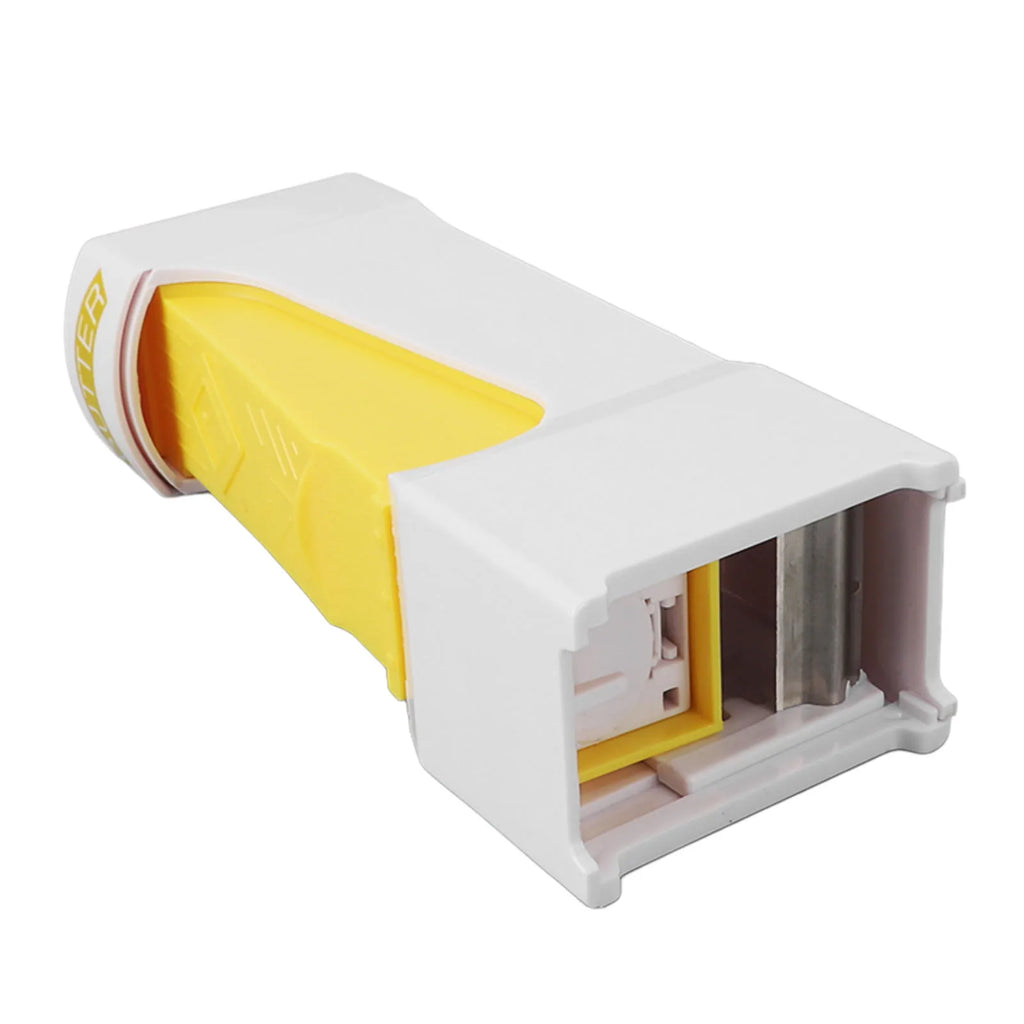 Stick Butter Cutter ABS One Click Butter Cheese Dispenser with Stainless Steel Blade for Making Breads Cakes Butter Cutting Tool