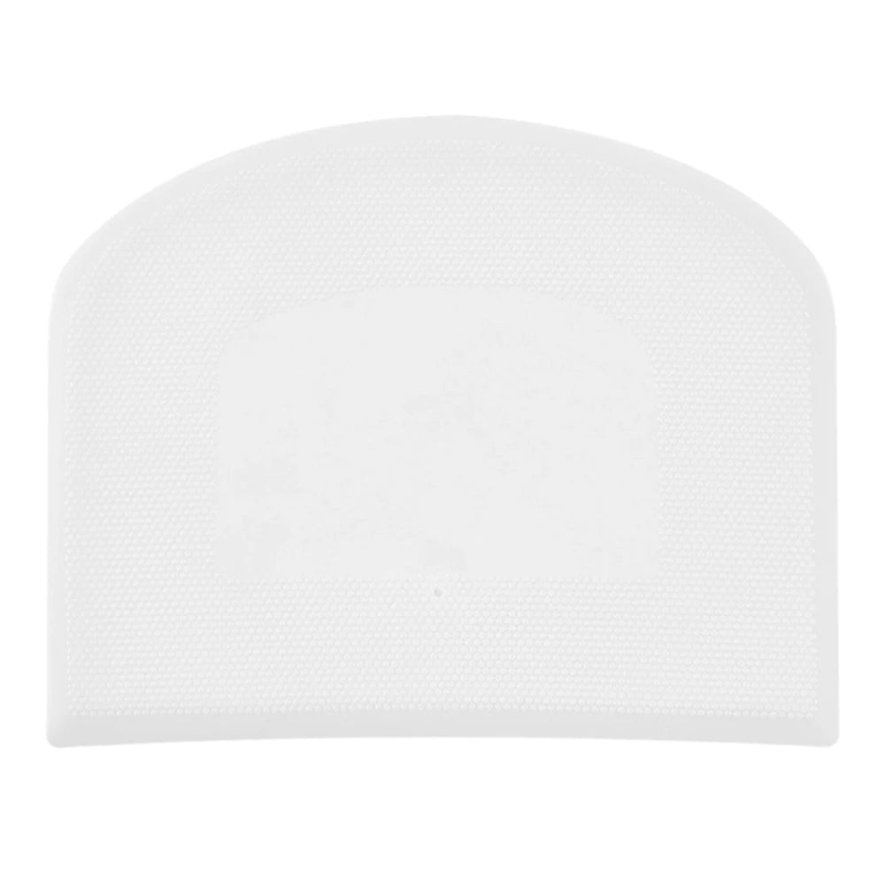 1Pc Plastic Dough Scraper Smooth Cake Spatula Cream Pizza Cutter Kitchen Baking Tool Dough Scraper Cutter