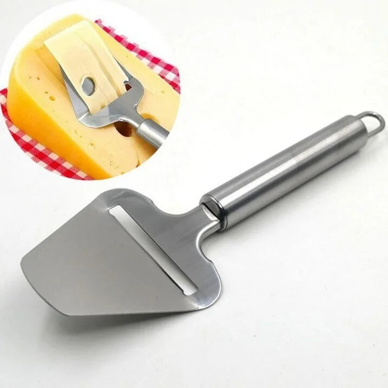Cheese Slicer Stainless Steel Handheld Cheese Butter Slicer Cutter Grinder Cutting Knife Cheese Tools Kitchen Supplies