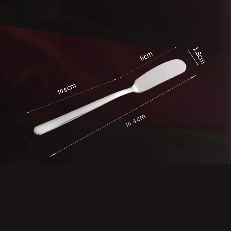 1PC Butter Knife Stainless Steel Jam Spatula Bread Cream Knife Avocado Toast Peanut Butter Special Kitchen Baking Tools