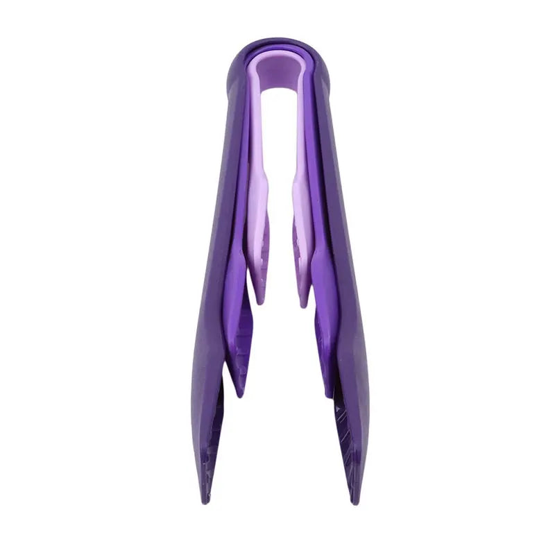 JCD 3pcs Plastics Food Tong Kitchen Tongs Non-slip Cooking Clip Clamp BBQ Salad Tools Grill Kitchen Accessories