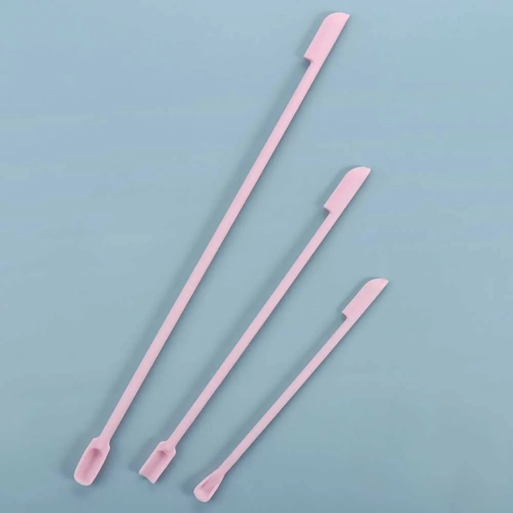 Face Mask Brush Cosmetic Last Drop Scoop Beauty Tools Silicone Spatula Deep Bottle Scraper Cosmetics Spoon Makeup Brushes