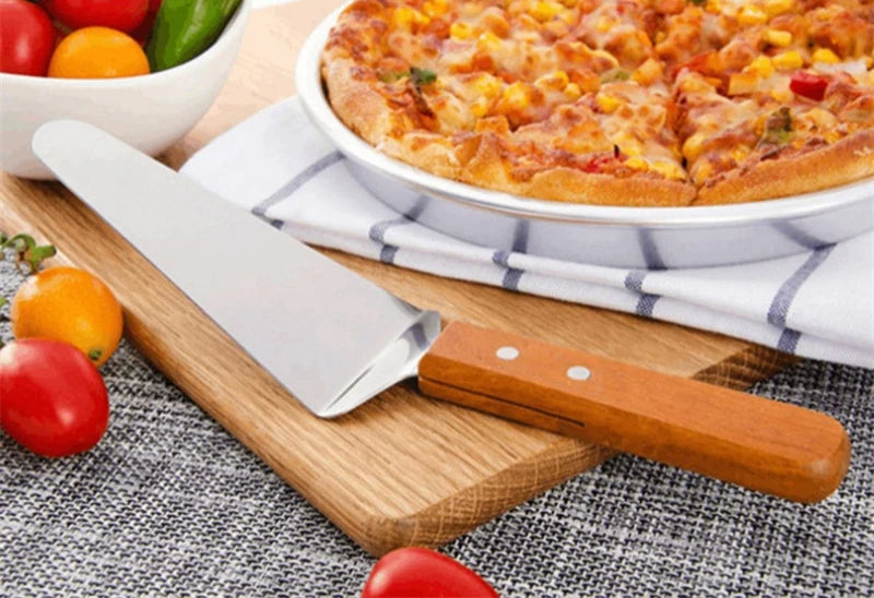 Stainless Steel Spatula and Grill Scraper Non Stick Durable Barbecue Cooking Tools Pizza Shovel Pancake Beef BBQ Utensils