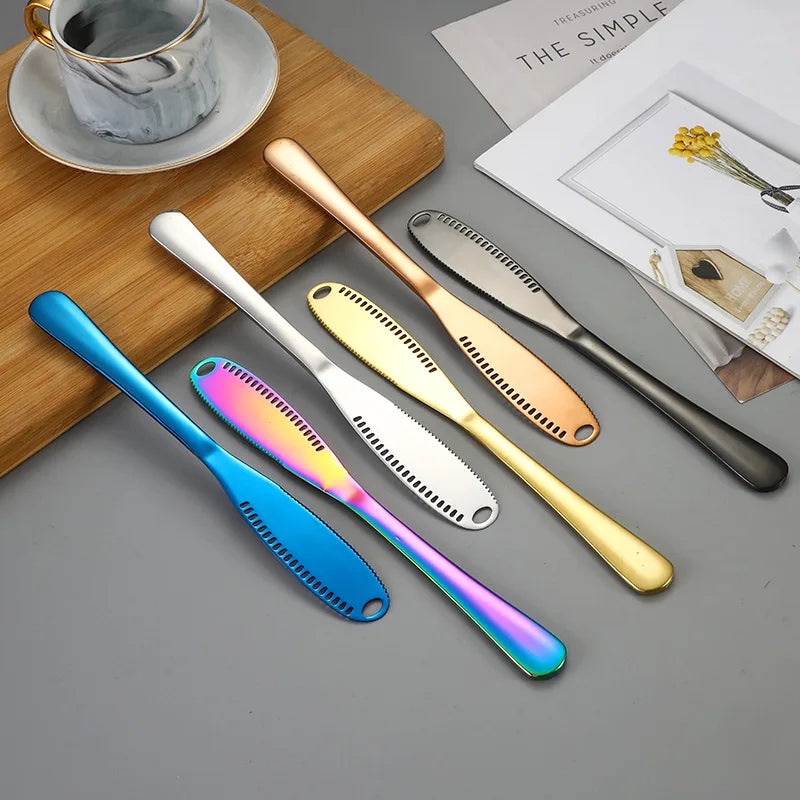 430 stainless steel tableware, butter knife, cheese knife, cream piping knife, butter knife, baking oil scraper knife