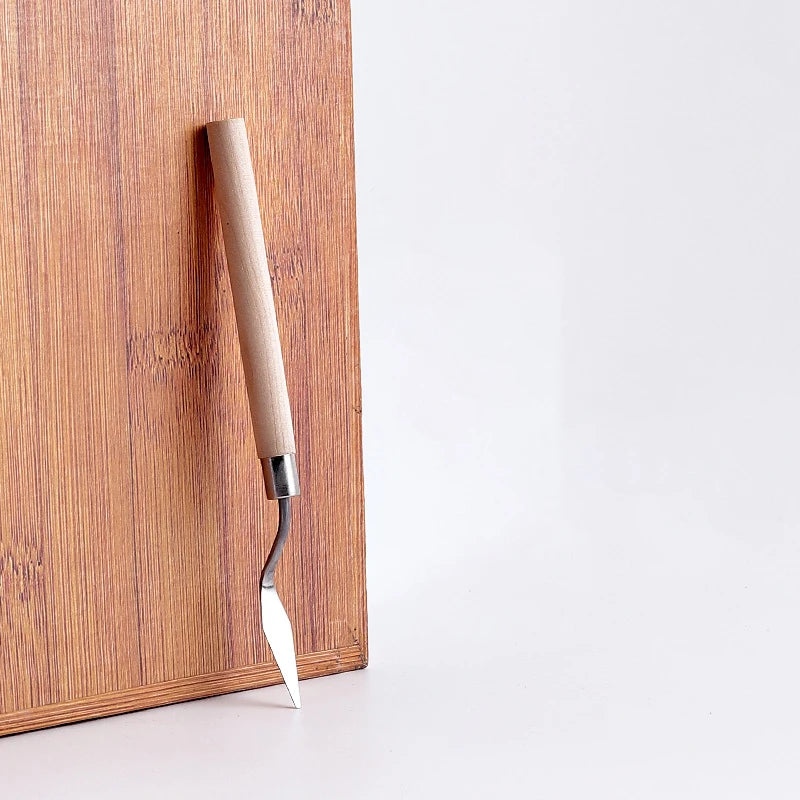 Stainless Steel Fondant Cake Spatula Cream Mixing Scraper Oil Painting Shovel Baking Pastry Tools Kitchen Accessories