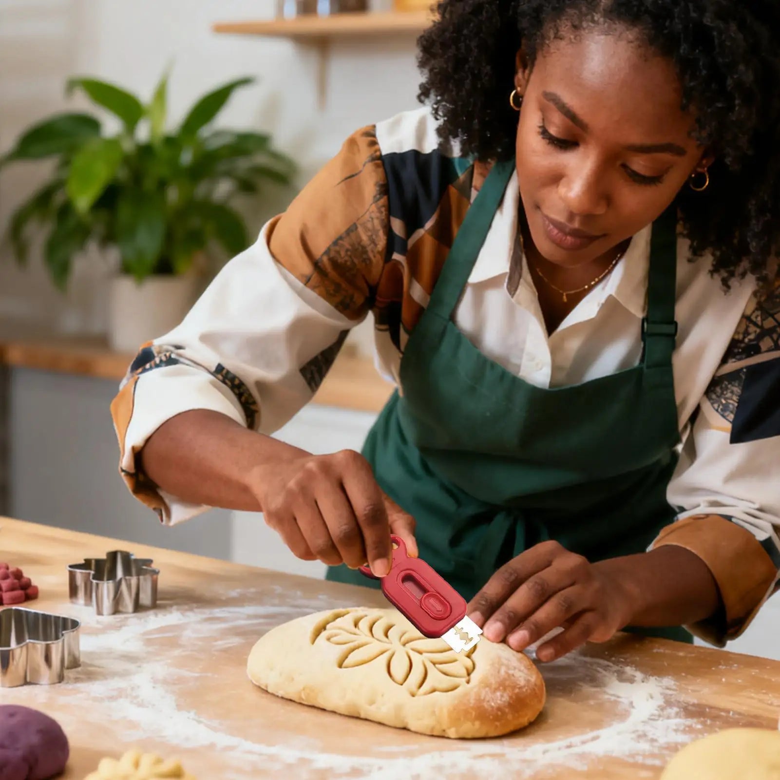 Lame Bread Tool Kitchen Scoring Tool Bread Making Slashing Knives For Kitchen Home Bakery Baking Dough Pastry Women Men Adults