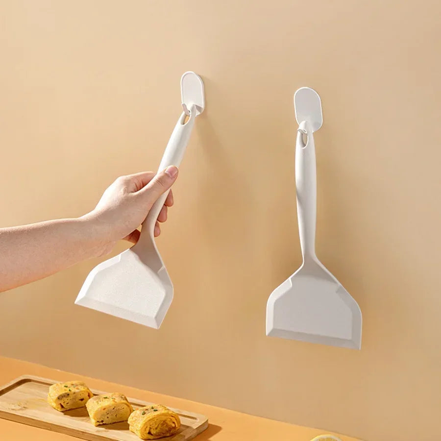 Silicone Heat Resistant Spatula Household Food Grade Non-stick Frying Pan Sushi Steak Fish Pancake Baking Scoop Kitchen Tool