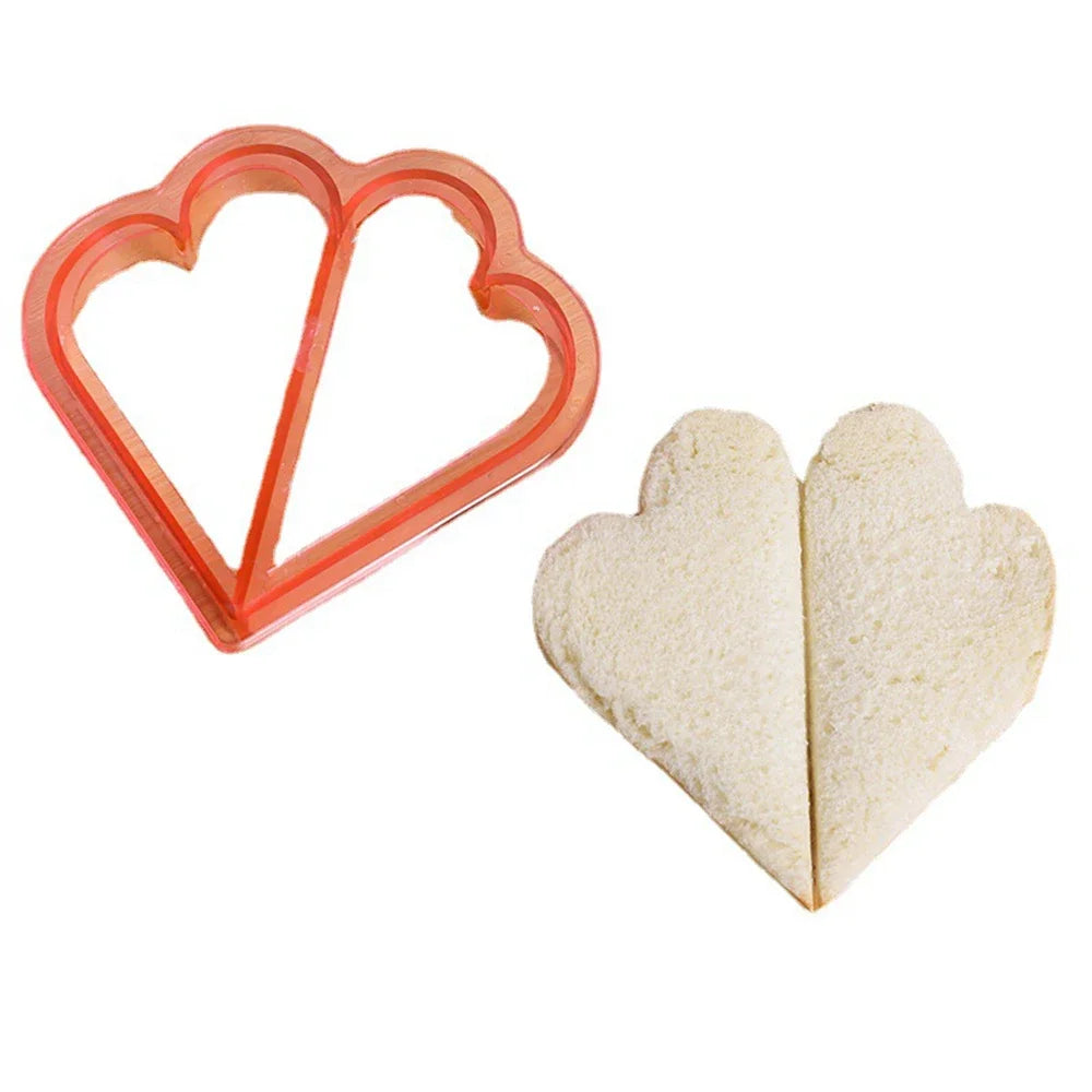 Kids Sandwich Cutter Bread Mold Cartoon Squirrel Sea Dog Bread Knife Sandwich Cutter Sealer for Bento Lunch Boxes Accessories