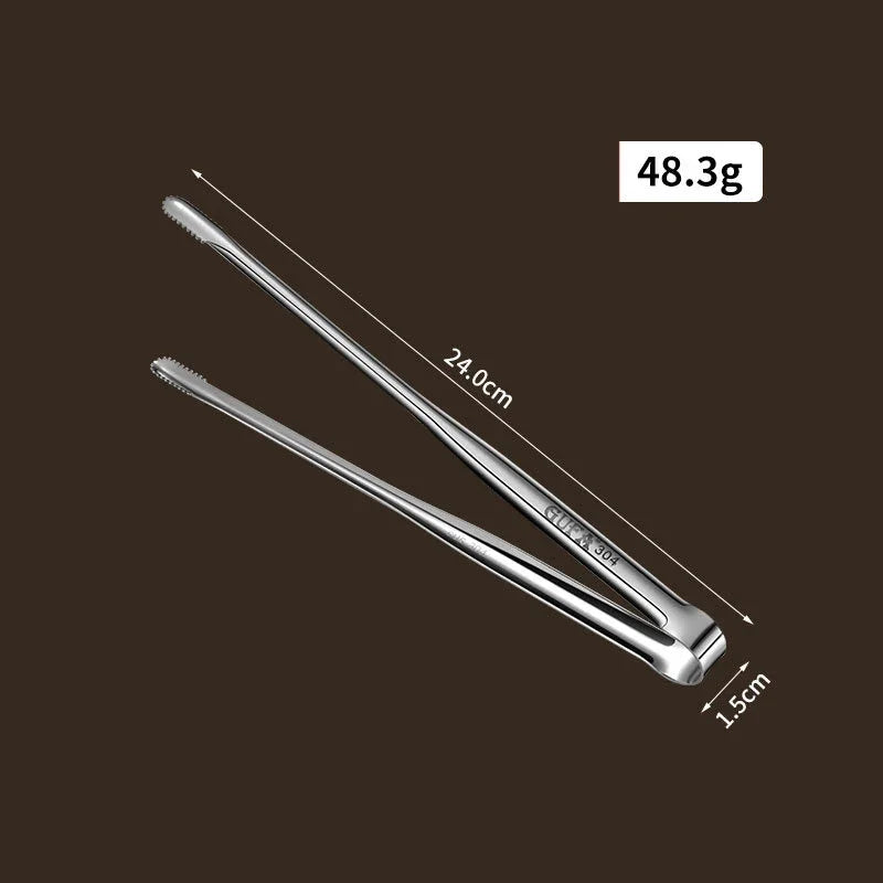 Grill Tongs Meat Culinary Nippers Camping Dishes Stainless Bruseptsy For Food Kitchen Clip Utensils Skewer Barbecue Accesories