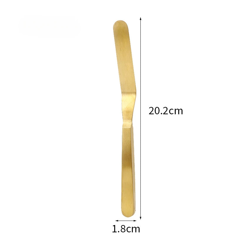 Stainless Steel Cream Spatula Butter Scraper Multiple Color Butter Knife Multiuse Cheese Tool Cake Icing Spatula Kitchen Gadgets