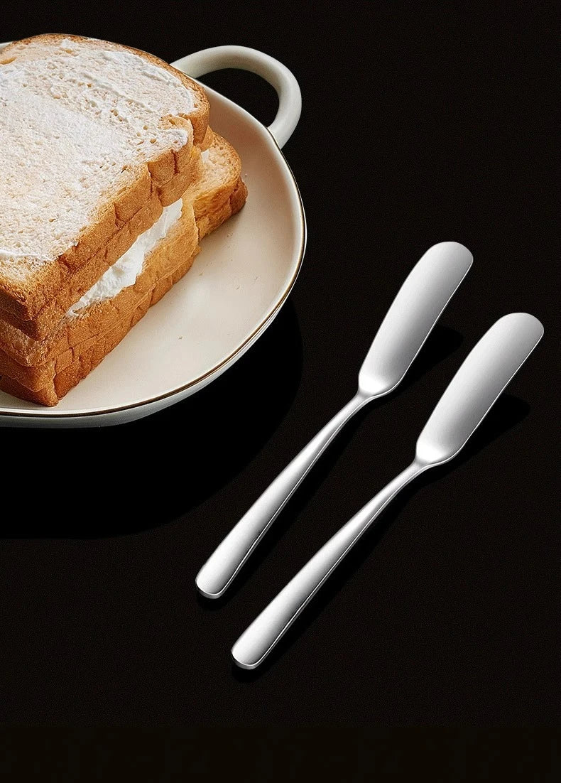 1PC Butter Knife Stainless Steel Jam Spatula Bread Cream Knife Avocado Toast Peanut Butter Special Kitchen Baking Tools