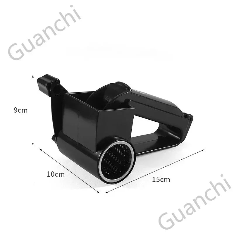Hand Crank Rotary Cheese Grater GraterMulti-Purpose Cheese Scrubber Cheese Grater Rotary Butter Knife