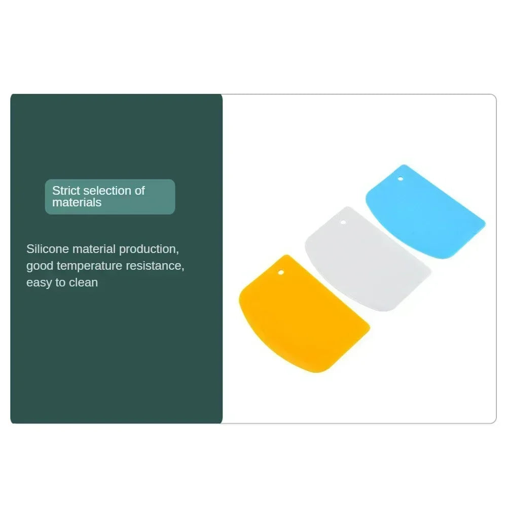 Plastic Dough Weight Cutter Cookie Fondant Bread Pizza Tools Spatula for Cake Butter Scraper Pastry and Bakery Kitchen Utensils