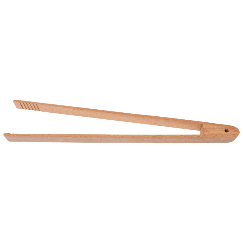 Multipurpose Wooden Tongs Food Clip Kitchen Utensils For Grilling Baking Restaurant Home Dining Bar Tools Wooden Food Tongs