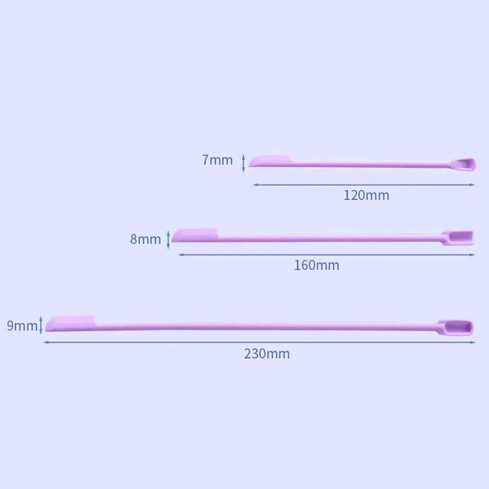 Face Mask Brush Cosmetic Last Drop Scoop Beauty Tools Silicone Spatula Deep Bottle Scraper Cosmetics Spoon Makeup Brushes