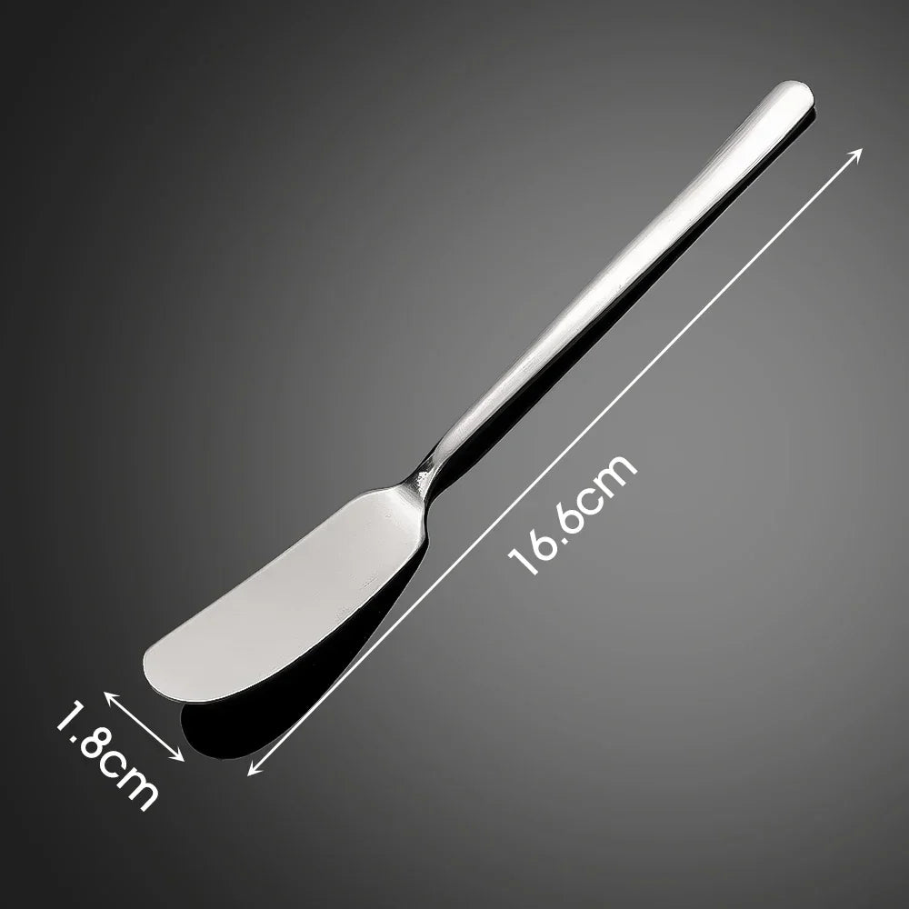 1/5PCS Stainless Steel Butter Cutter Jam Spreaders Cream Cutter Utensil Cheese BreadKnife Western Food Tableware Kitchen Gadgets