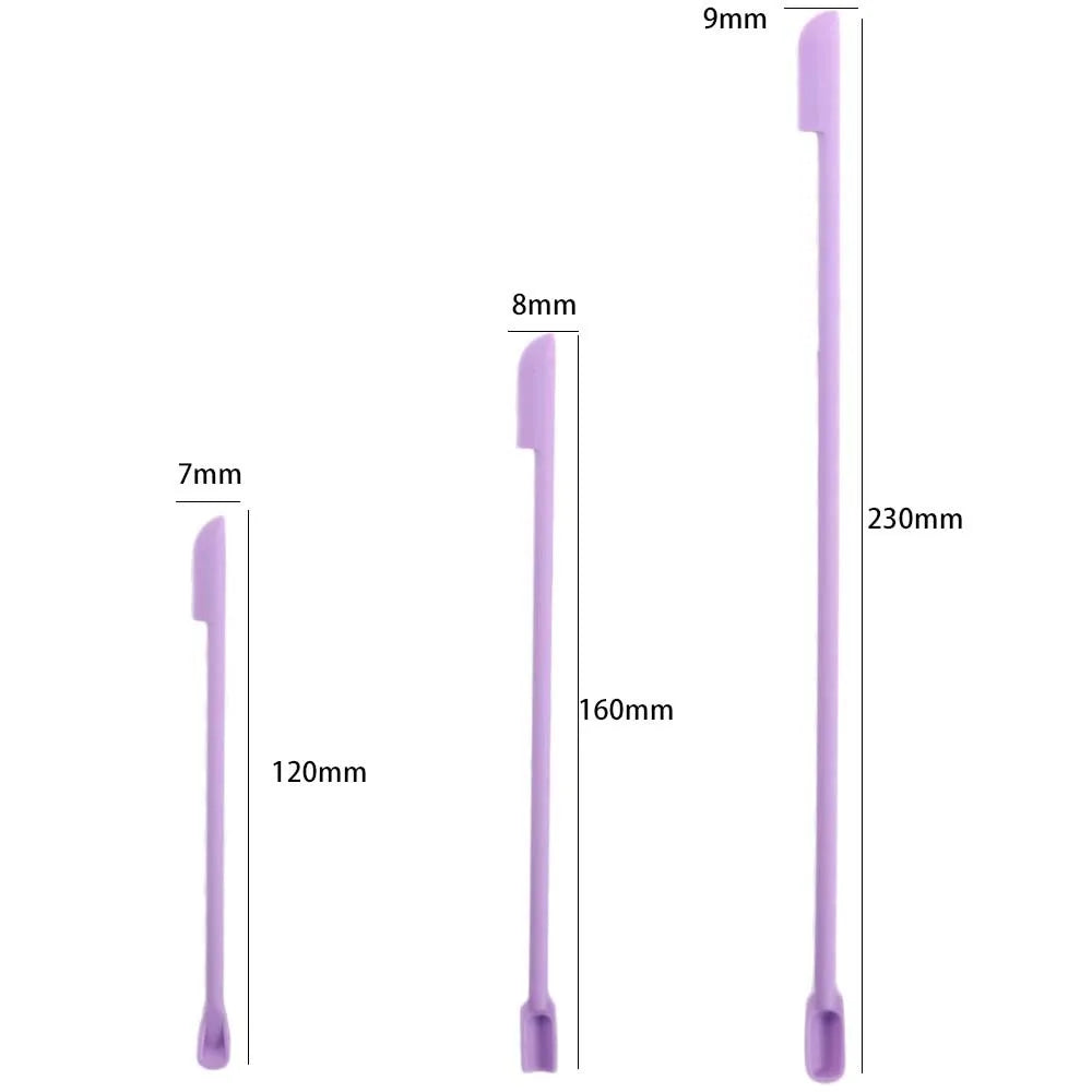 Face Mask Brush Cosmetic Last Drop Scoop Beauty Tools Silicone Spatula Deep Bottle Scraper Cosmetics Spoon Makeup Brushes