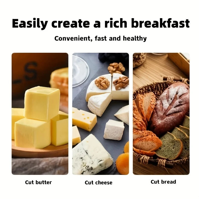 Butter knife Stainless Steel Butter Knife Cheese Long Handle Cheese Bread Jam Cutter Multifunctional Food Tableware