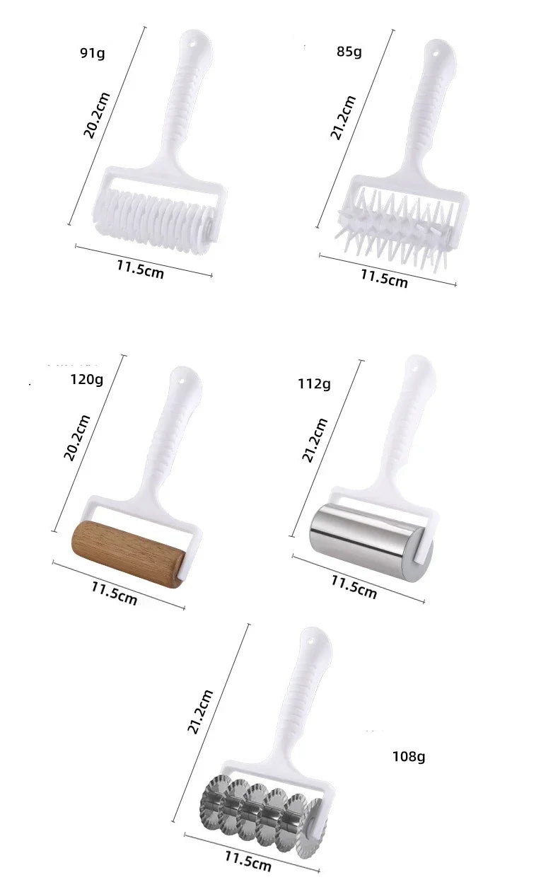 Bread Net Knife Rolling Pin Pizza Peel Hole Opener Cookie Hole Punch Pasta Cutter Lace Cutting Tools Baking Tools Rolling Tool
