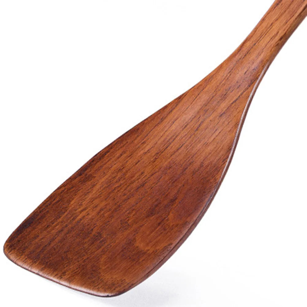 Long Handle Spatula For Cooking Utensil Wood Spatula Turner Kitchen Cooking Utensil Wooden Tool Baking Pastry Spoon Shovel
