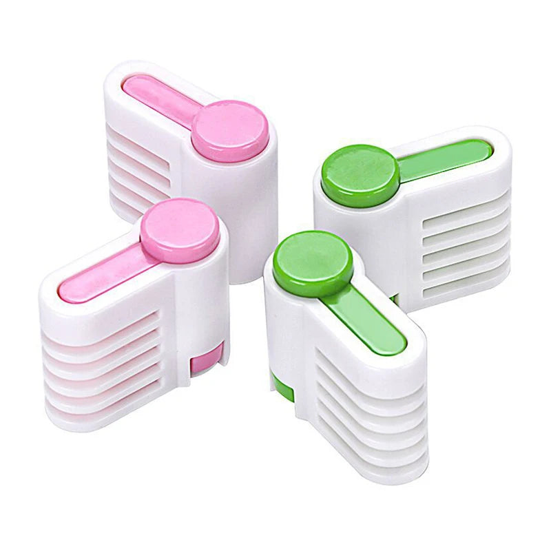 2Pcs Cake Slicer Set Adjustable 5 Layers Bread Cutter Slicer Bread Knife Splitter Toast Slicer Cake Divider Kitchen Baking Tools