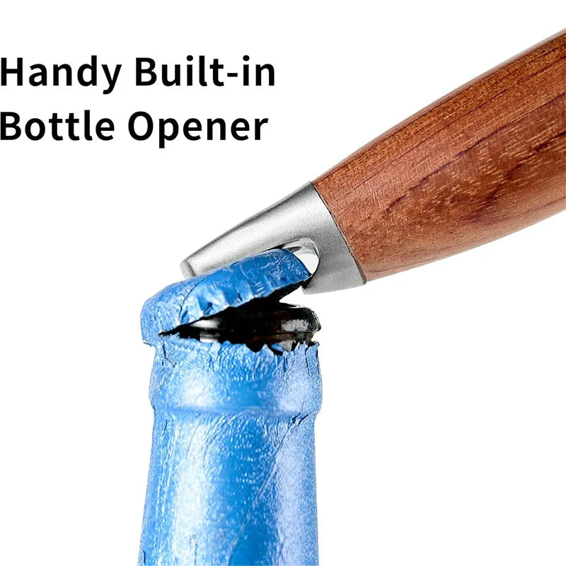 3 4PCS Grilling Accessories Wooden BBQ Grilling Tools Set Outdoor Grill Set with Spatula Fork Brush Tongs For Barbecue Grill Kit