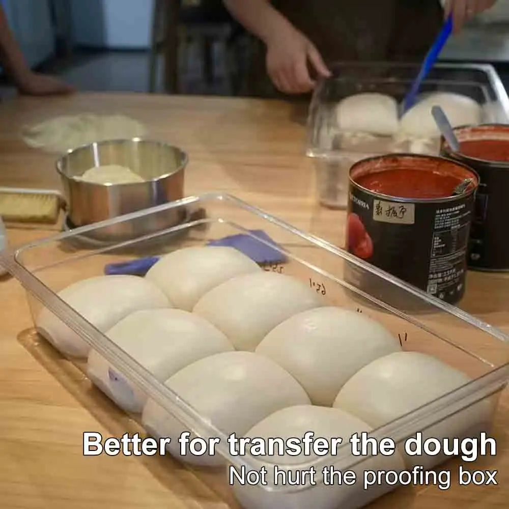 Pizzathome Flexible Scraper Anti-heat Shockproof Spatula Food Grade Non-Stick Scratch Resistant Dough Cutter Flexibility Scraper