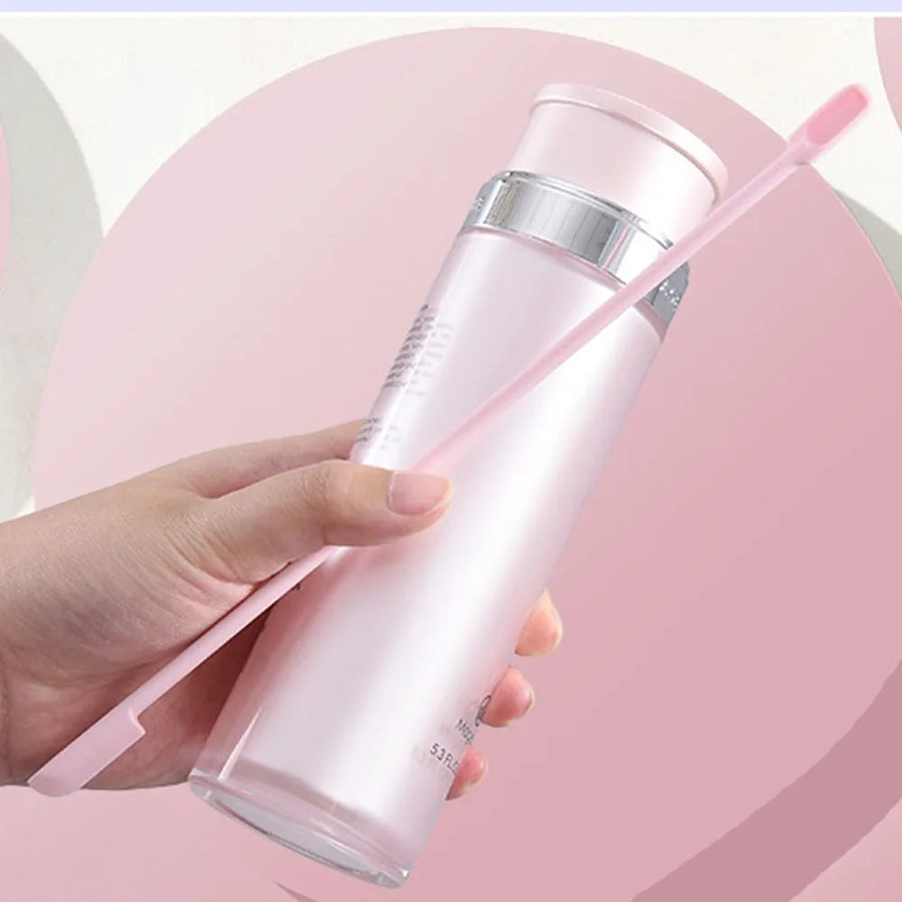 Face Mask Brush Cosmetic Last Drop Scoop Beauty Tools Silicone Spatula Deep Bottle Scraper Cosmetics Spoon Makeup Brushes