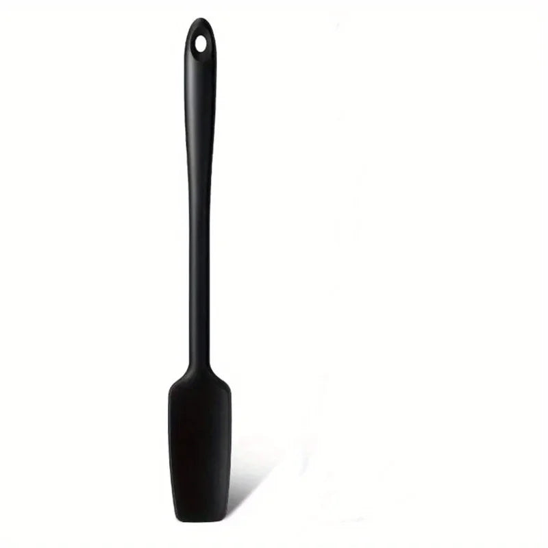 Long Handle Silicone Spatula for Kitchen, Jar Scraper Spatula, Non-Stick Rubber Scraper, Smoothies, Blenders Cooking Baking