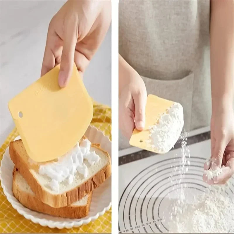 Plastic Dough Weight Cutter Cookie Fondant Bread Pizza Tools Spatula for Cake Butter Scraper Pastry and Bakery Kitchen Utensils