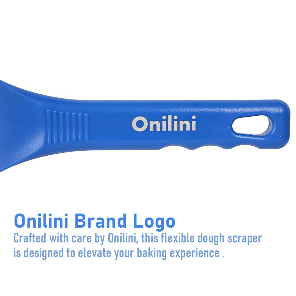 Pizzathome Flexible Scraper Anti-heat Shockproof Spatula Food Grade Non-Stick Scratch Resistant Dough Cutter Flexibility Scraper