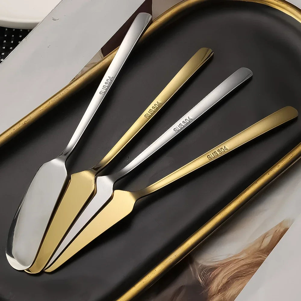 1/5PCS Stainless Steel Butter Cutter Jam Spreaders Cream Cutter Utensil Cheese BreadKnife Western Food Tableware Kitchen Gadgets