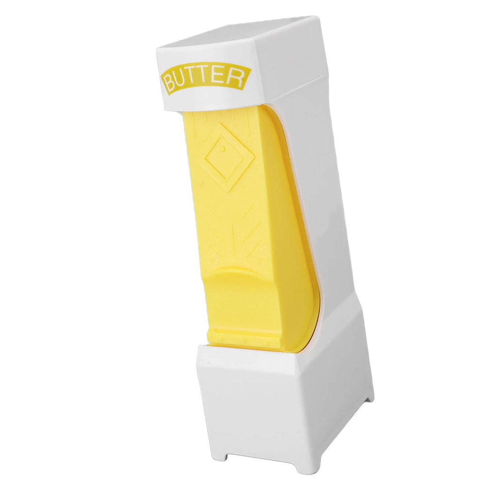 Stick Butter Cutter ABS One Click Butter Cheese Dispenser with Stainless Steel Blade for Making Breads Cakes Butter Cutting Tool