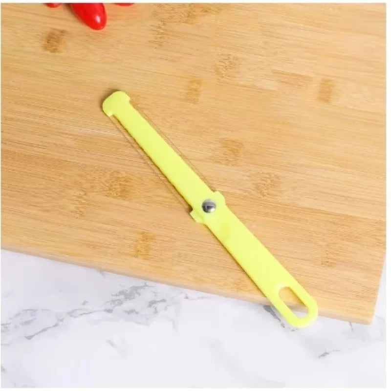 1PC Cheese Butter Slicer Peeler Cutter Tool Wire Thick Hard Soft Handle Plastic Cheese Knife Cooking Baking Tools