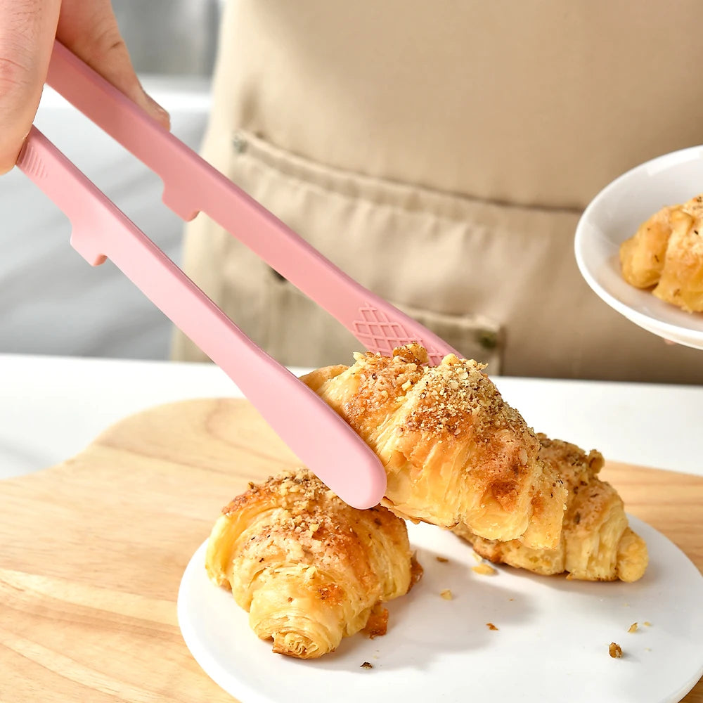 1Pc Kitchen Tongs Silicone Barbecue Tongs Clip BBQ Grill Meat Tongs Cooking Tweezers for Food Utensils Kitchen Accessories