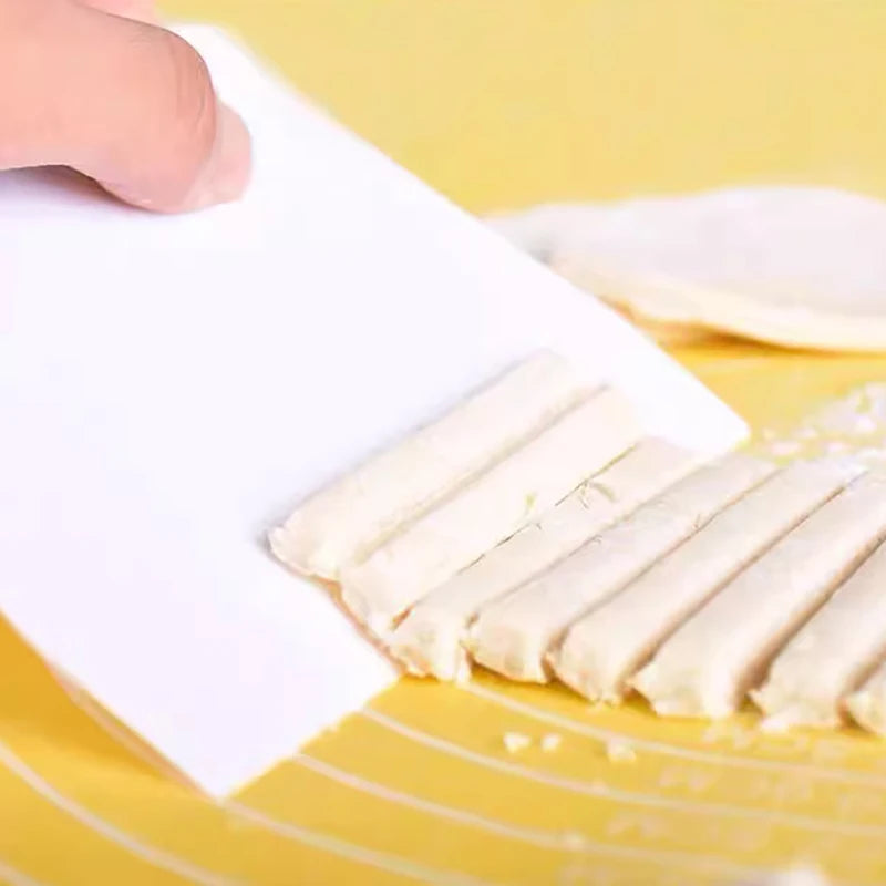 Multipurpose Dough Cutter Bowl Scraper for Bread Dough Fondant Cake Cream Spatula DIY Pastry Cutters Scrapers Kitchen Baking Kit