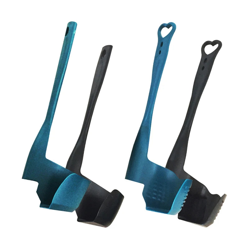 1/2/4pc Rotating Spatula for Kitchen Thermomix TM5/TM6/TM31 Removing Portioning Food Multi-function Rotary Mixing Drums Spatula