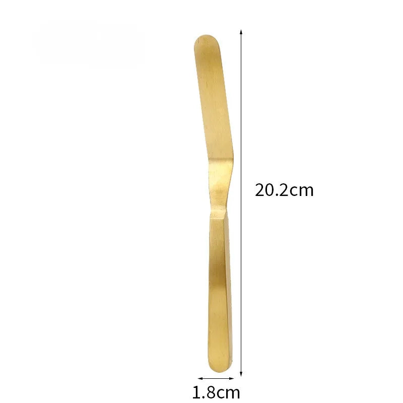 Stainless Steel Cream Spatula Butter Scraper Multiple Color Butter Knife Multiuse Cheese Tool Cake Icing Spatula Kitchen Gadgets