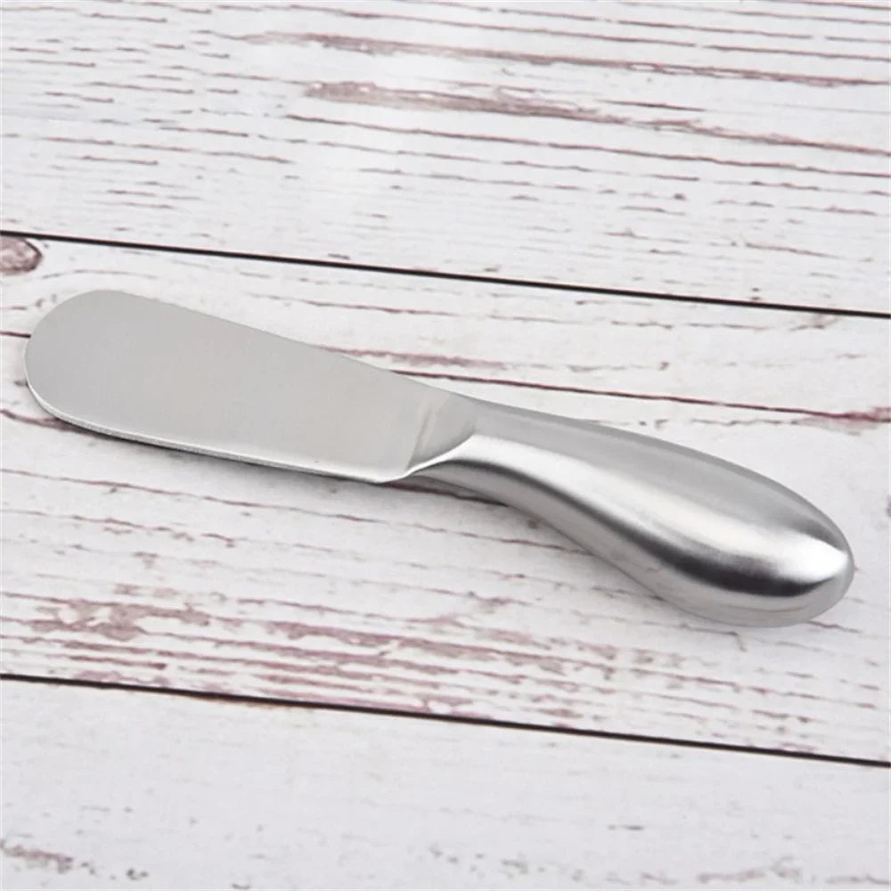 Stainless Steel Butter Cutter Cheese Jam Spreaders Wipe Cream Cutter Utensil Multifunction Butter BreadKnife Kitchen Gadget