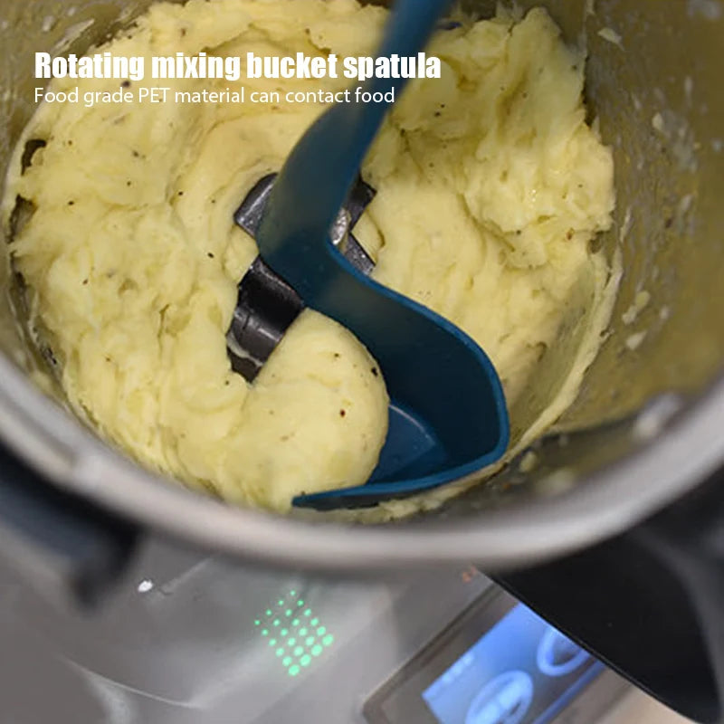 Kitchen Thermomix Rotating Spatula For TM5/TM6/TM31 Removing Scooping Food Processor Kitchen Accessories Mixing Drums Spatula